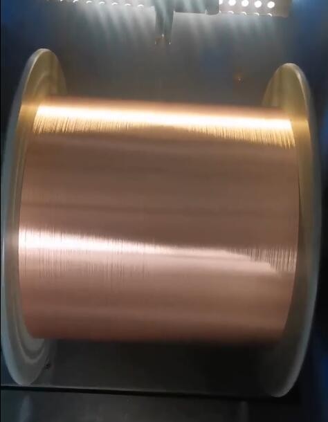 铜包铜并丝生产视频